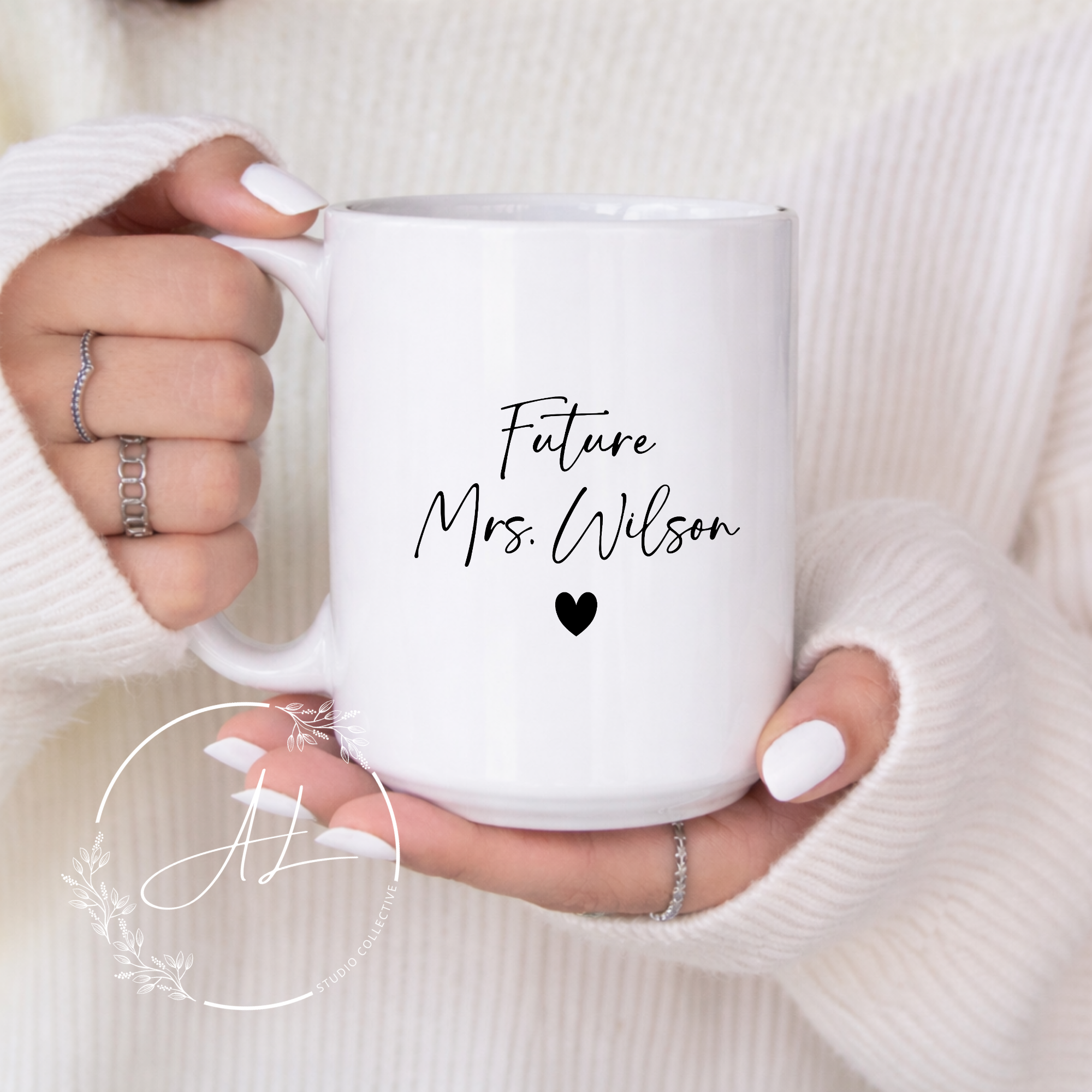 Personalized "Future Mrs." Ceramic Mug — 11oz & 15oz