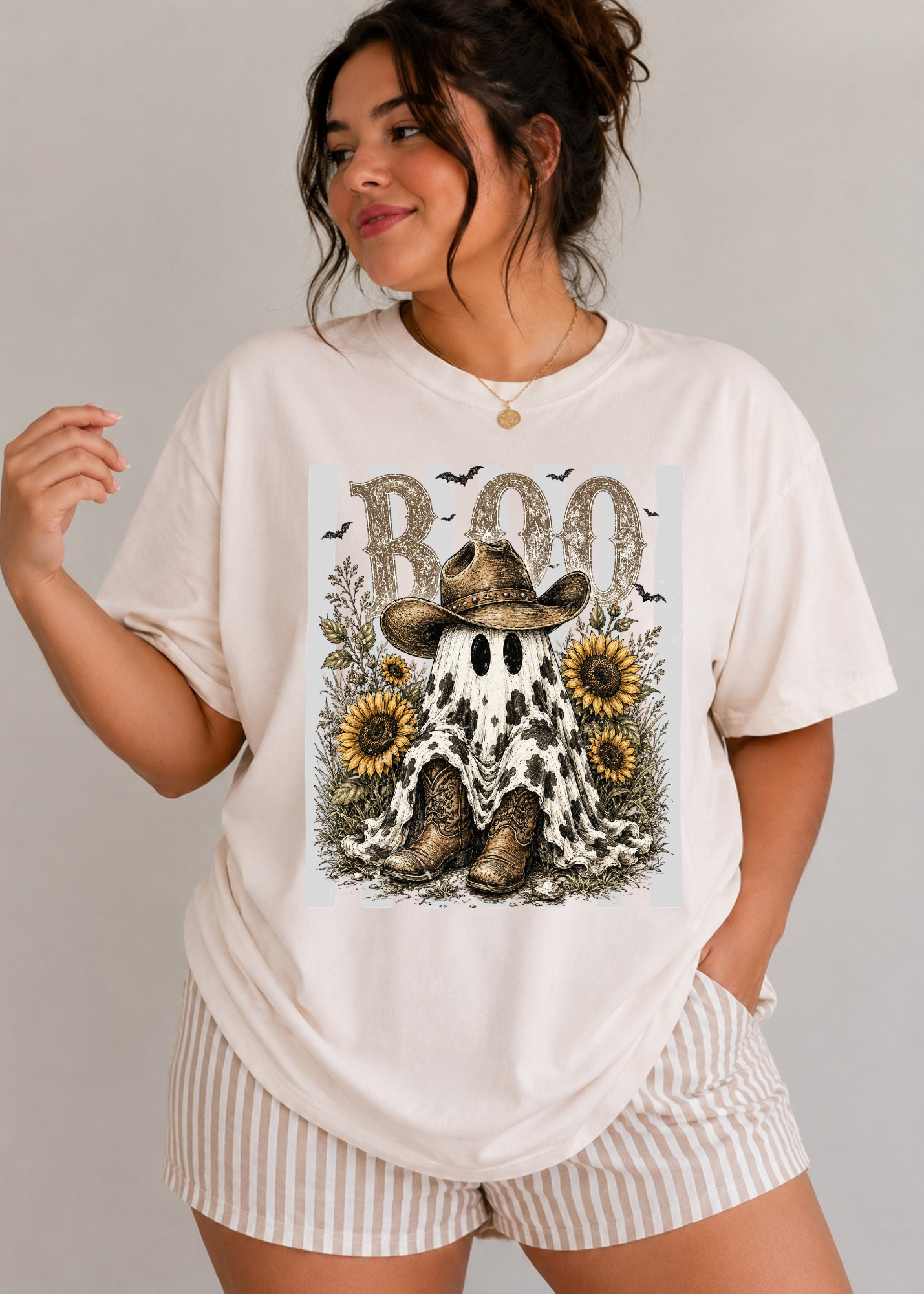 Boo Cowboy Ghost T-Shirt