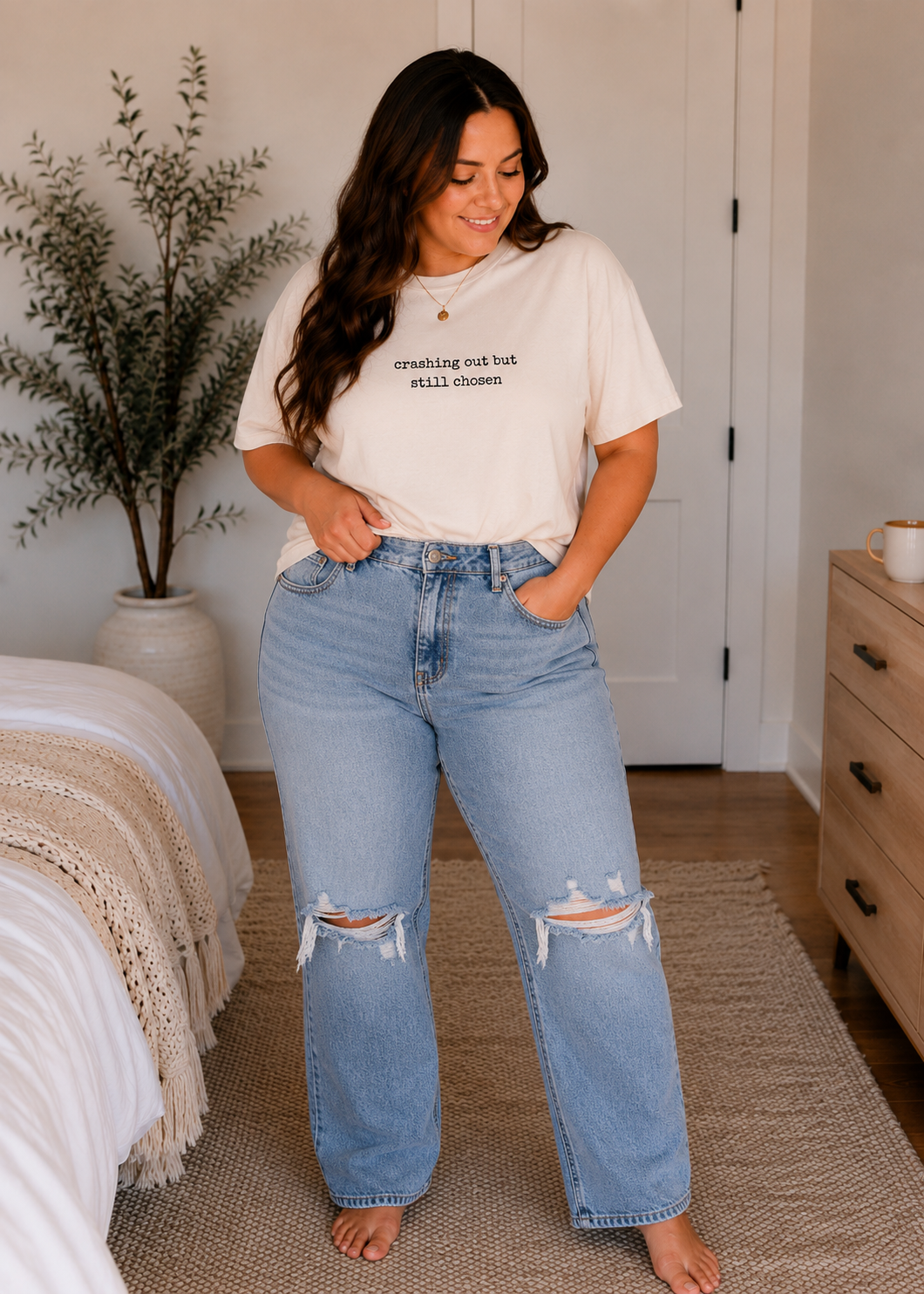 Crashing Out But Still Chosen Religious T-Shirt