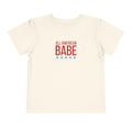 All American Babe Toddler Tee — Patriotic 4th of July Shirt