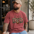 Dad Deer Camo T-Shirt — Hunting Dad Graphic Tee