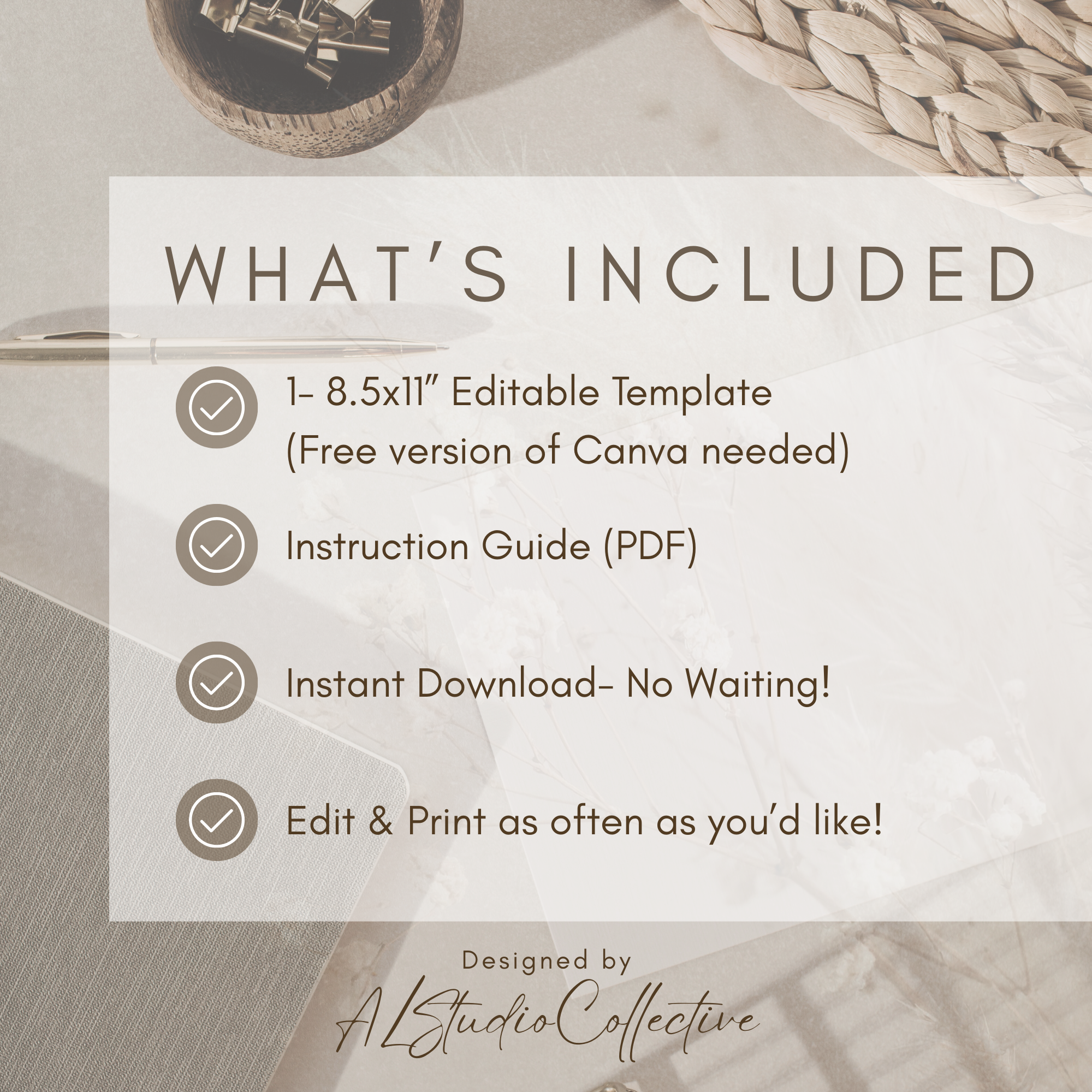 Postpartum Care Checklist Printable | Hospital Bag Checklist for Mom | New Mom Essentials List | Editable Canva Template | Instant Download
