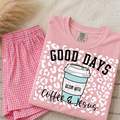 Coffee & Jesus T-Shirt — 'Good Days begin with Coffee & Jesus' Graphic Tee