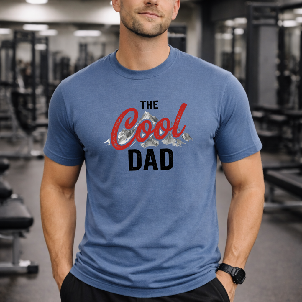Cool Dad T-Shirt — "The Cool Dad" Retro Graphic Tee for Father’s Day