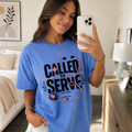 Called to Serve Nurse T-Shirt — Stethoscope Christian Medical Gift