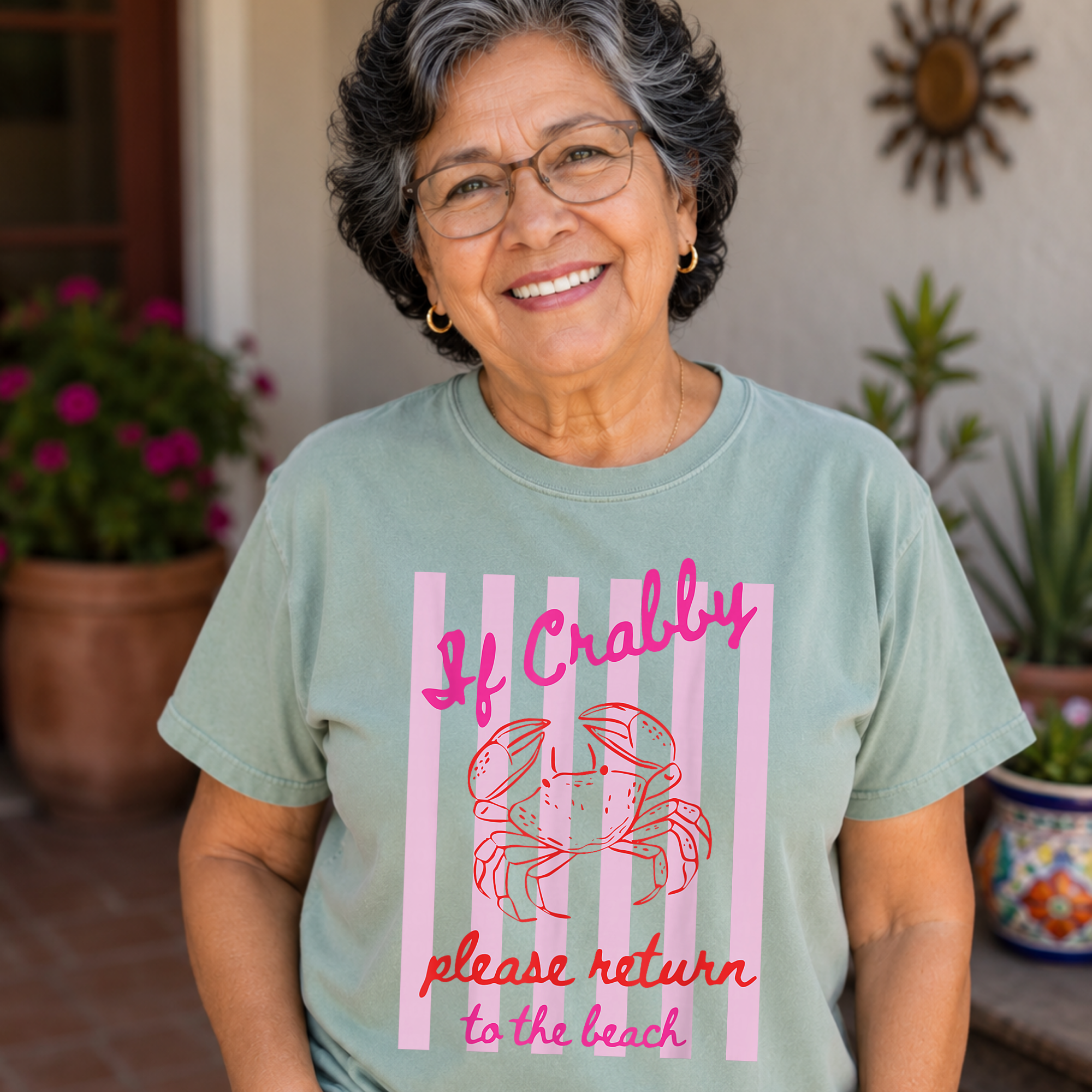 Crabby Please Return to the Beach T-Shirt