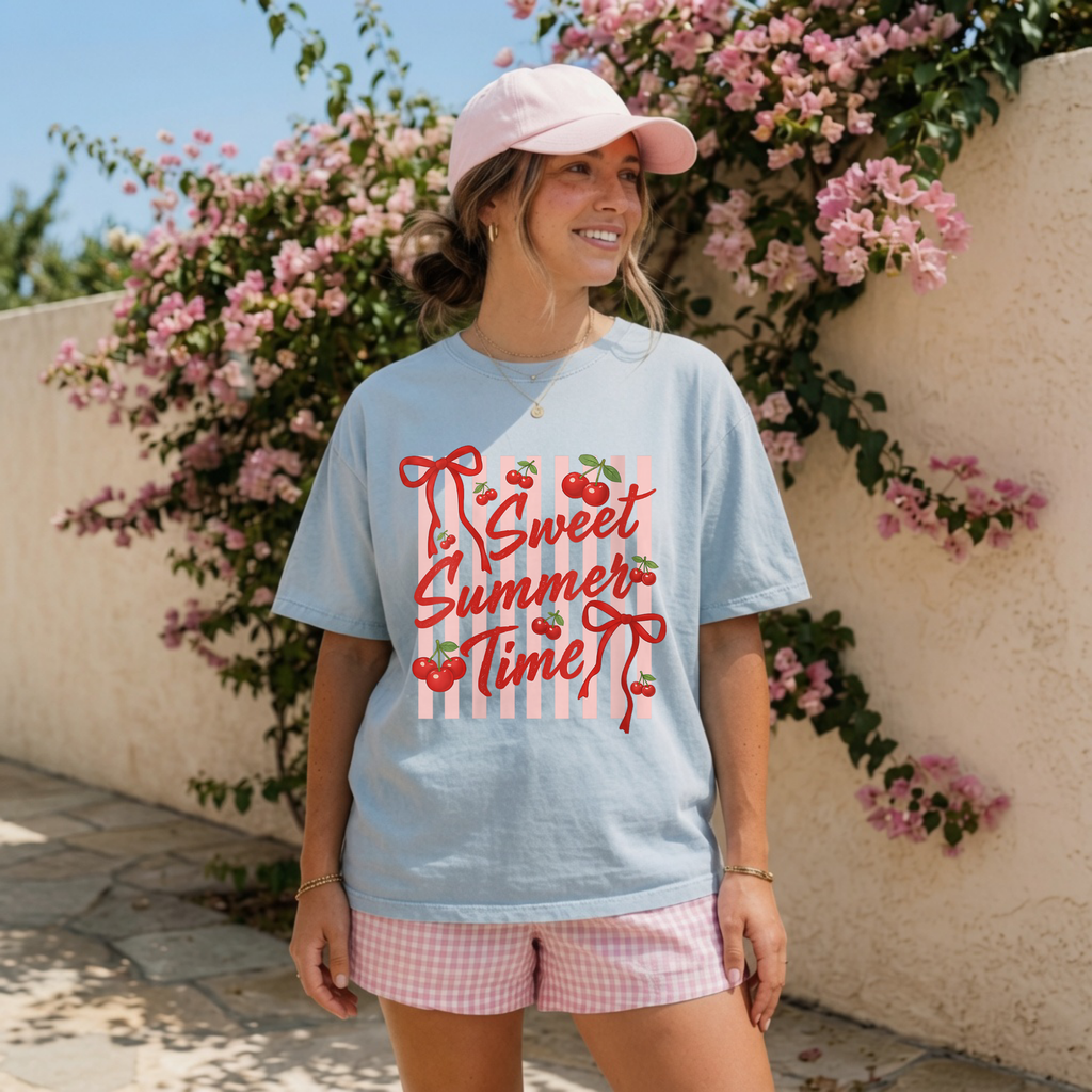Sweet Summer Time Cherry T-Shirt