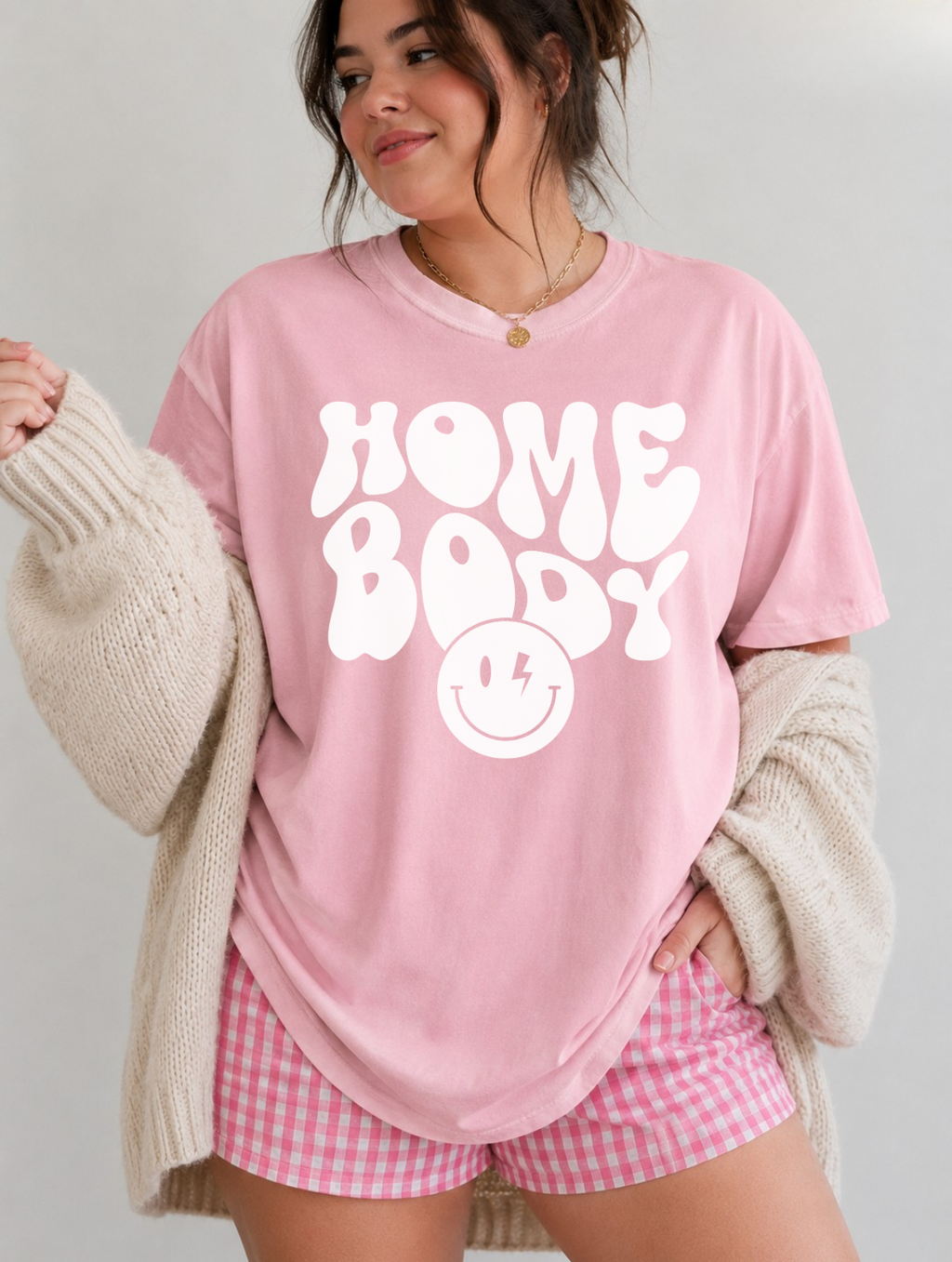 Homebody Retro Smiley T-Shirt