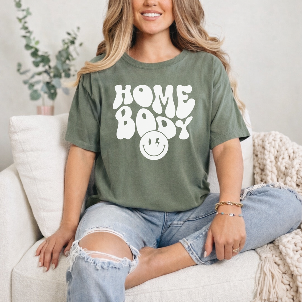 Homebody Retro Smiley T-Shirt