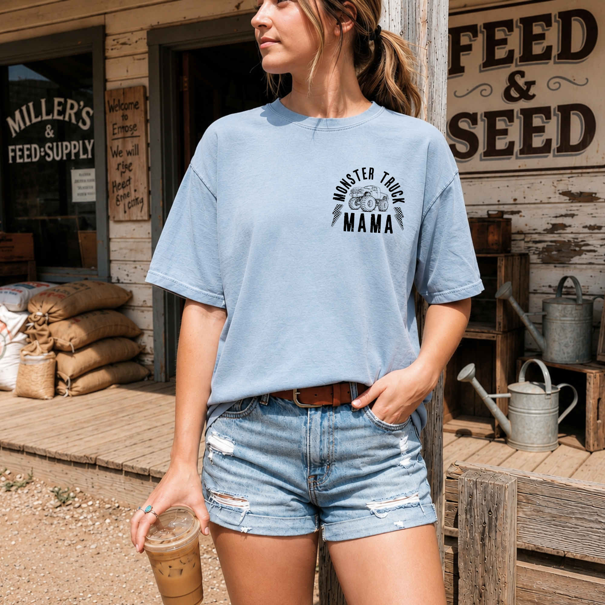 Monster Truck Mama T-Shirt — "In My Monster Truck Mama Era" Graphic Tee