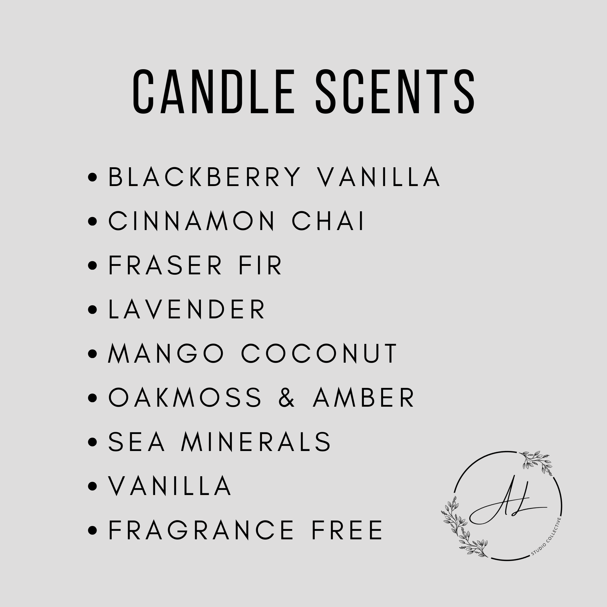 'She Is a Wildflower' Frosted Glass Candle — Wildflower Scent, 11 oz