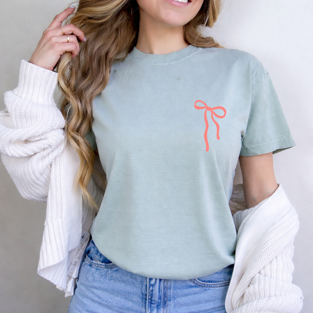 Let Me Tell You About My Jesus Pink Stripe Christian T-Shirt